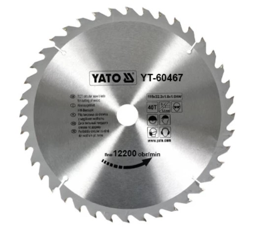 Disco para madera 4 1/2 x 40t 