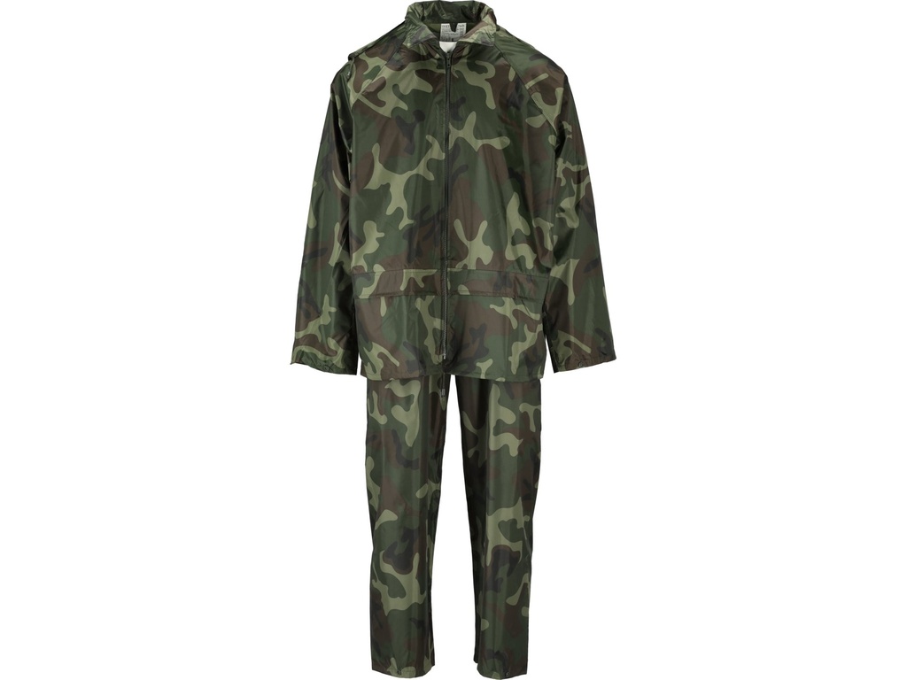 Capa impermeable traje militar 