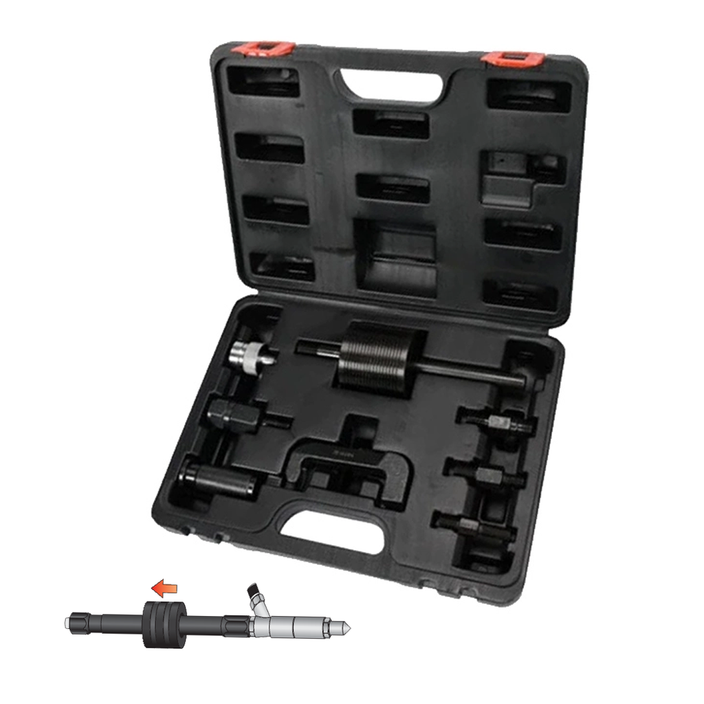Extractor de inyector mercedes 8 pzs  