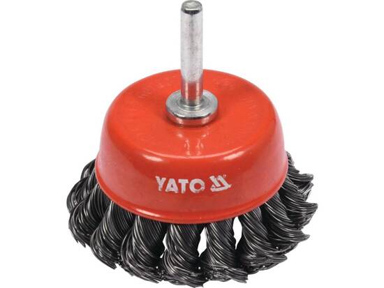 Carda copa alambre trenzado para barreno  