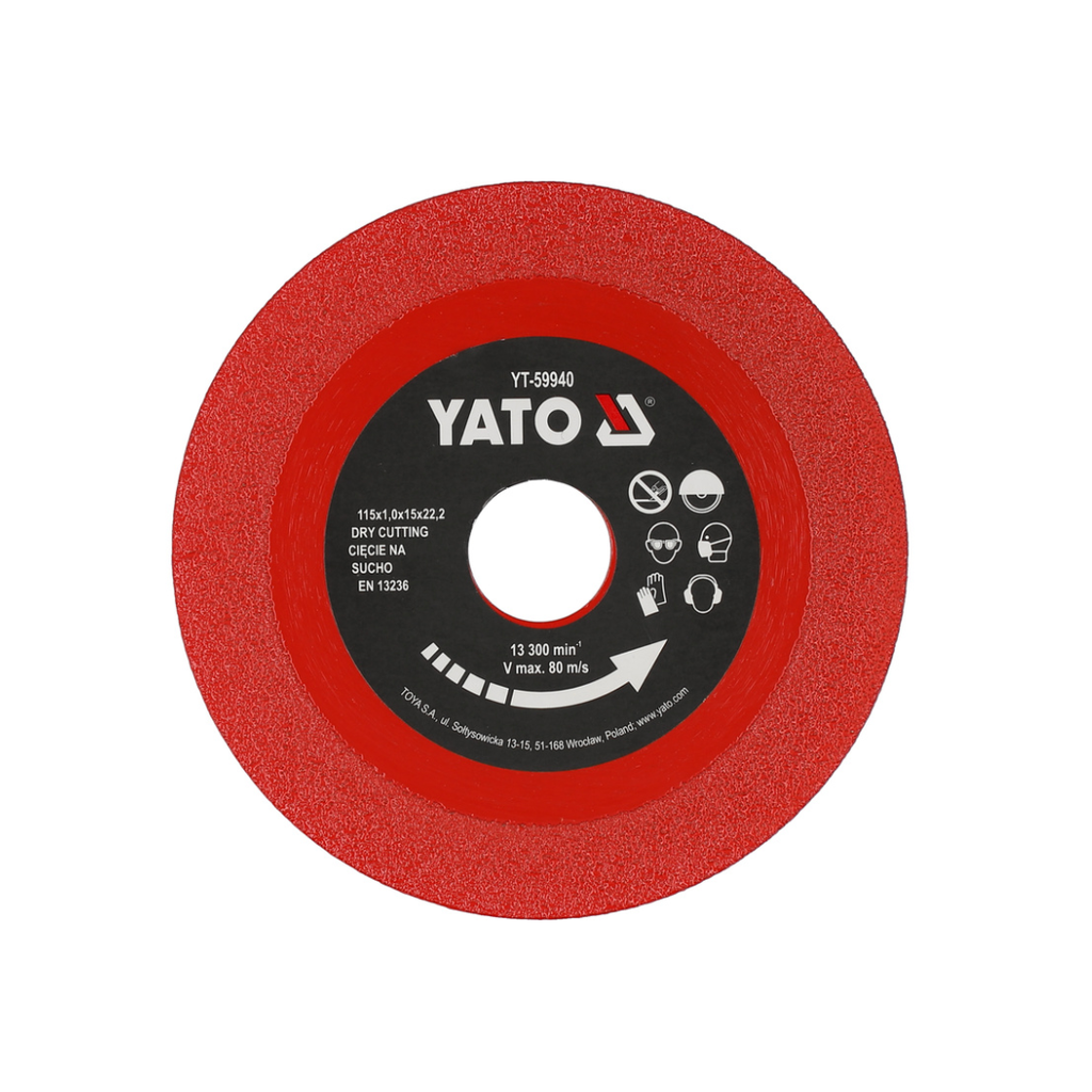 Disco para corte de vidrio y azulejo 4 1/2 