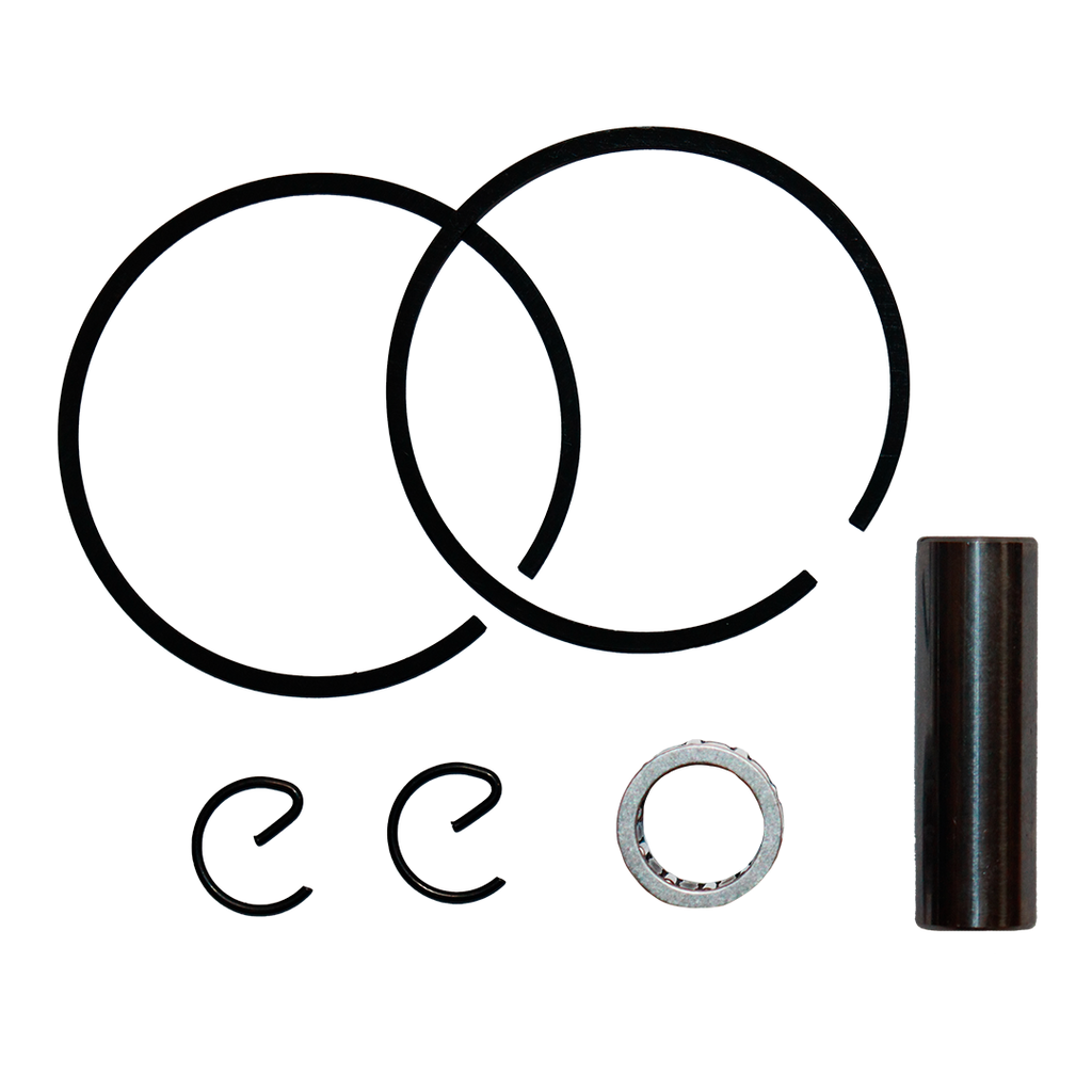 Anillos ,eje, cojinete de agujas ,seguros para motosierra