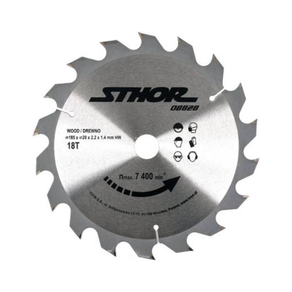 Disco para madera 7 1/4 x 18t 