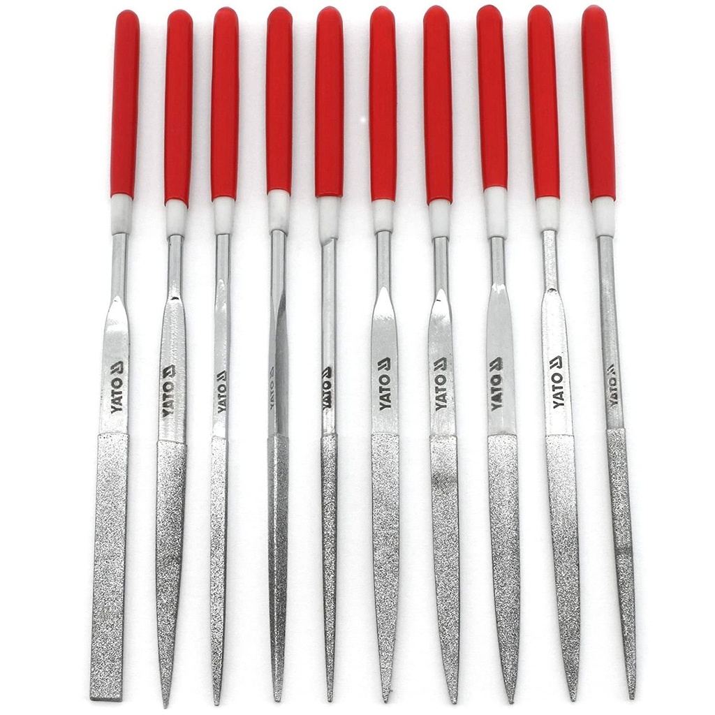 Lima para cerrajero 10 pcs. 