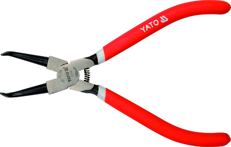 Pinza saca seguro interna curva 7 