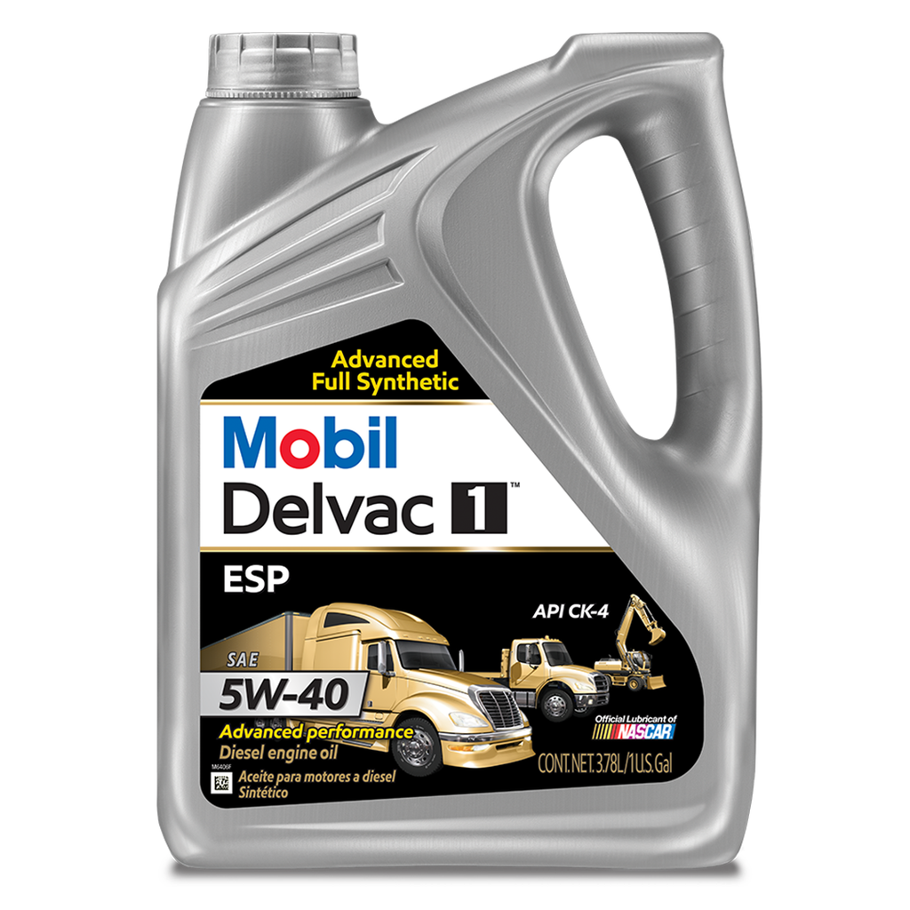 Aceite para motores Diésel CK-4 Mobil Delvac 1 ESP 5W-40 Full Synthetic cvl