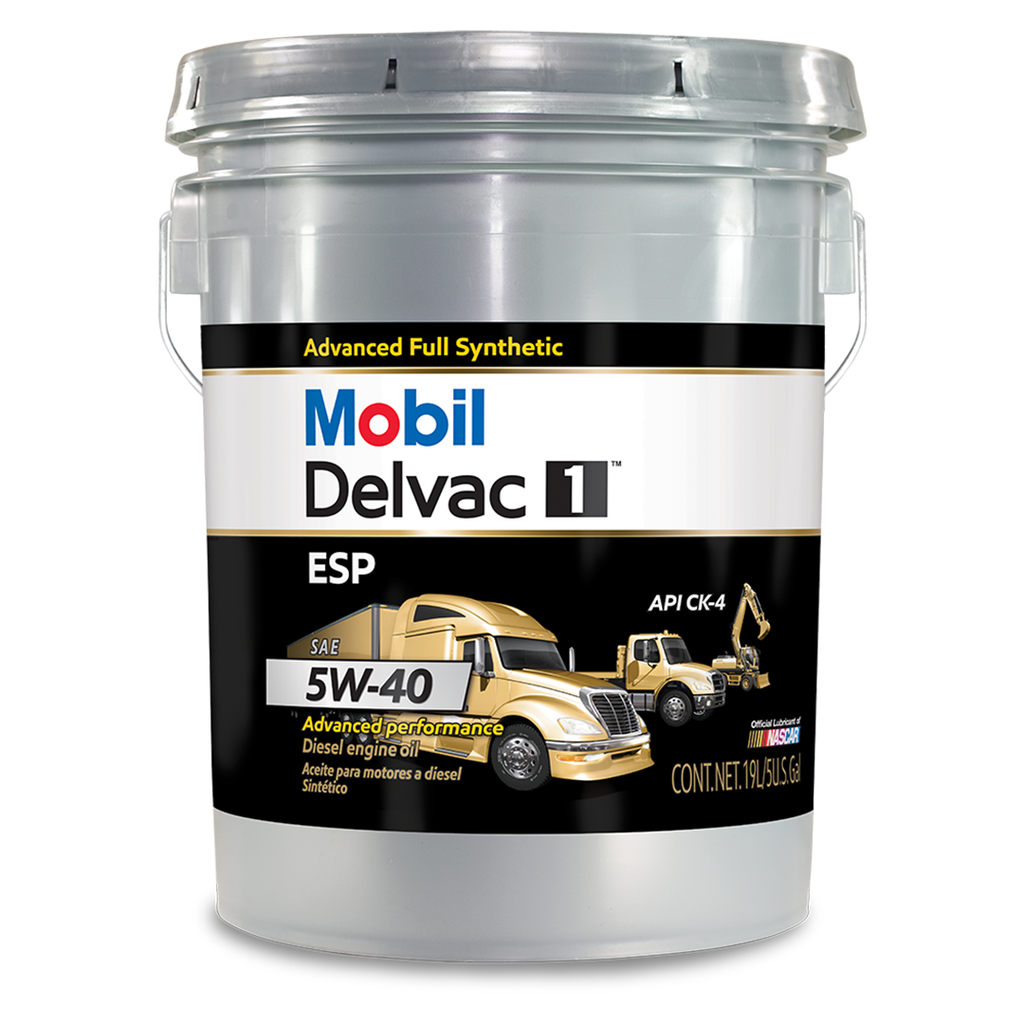 Aceite para motores Diésel CK-4 Mobil Delvac 1 ESP 5W-40 Full Synthetic cvl
