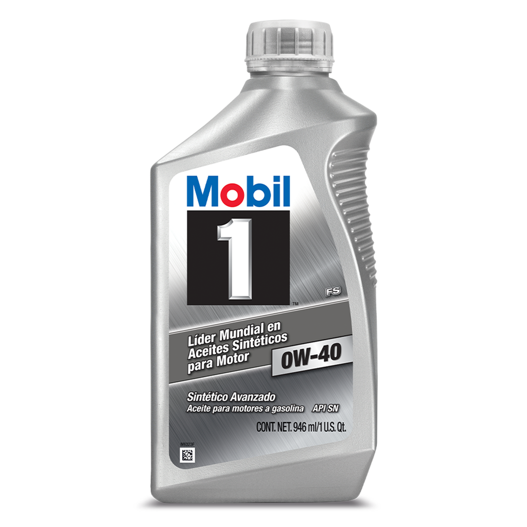 Aceite Mobil 1 para motores a gasolina 0W-40 pvl
