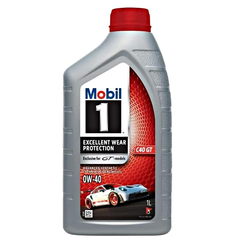 Aceite Mobil 1 para motores a gasolina C40 GT 0W-40 pvl