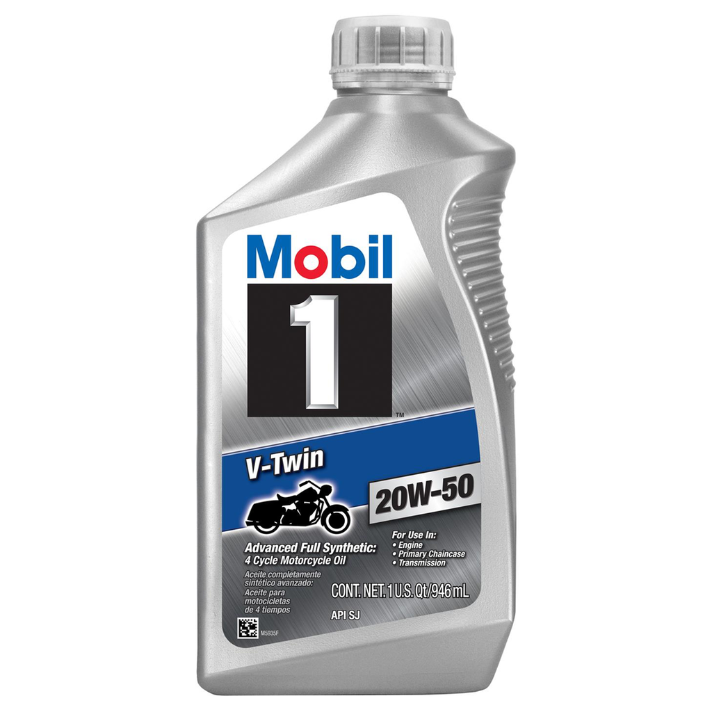 Aceite Mobil 1 (V-TWIN) para Motociletas 20W-50 pvl