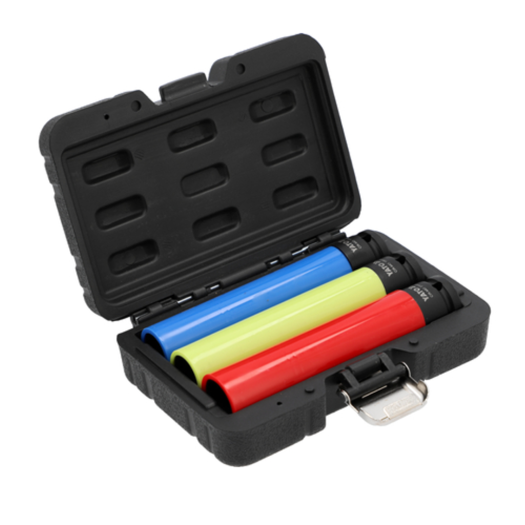 Copa larga para aros de aluminio 3 pcs