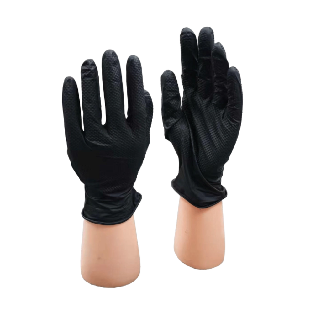 Guante de nitrilo para mecánico 50pcs