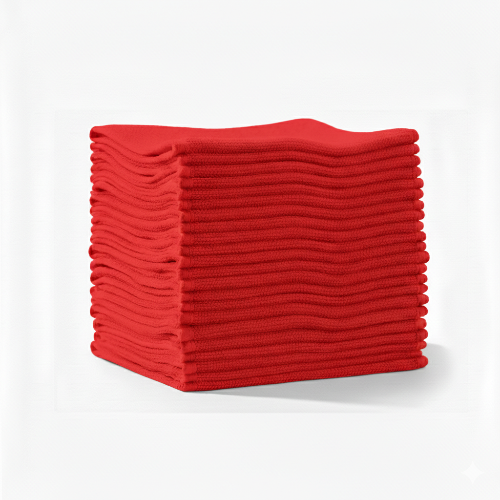 Toalla microfibra pack 24 pcs 16"x 16" 