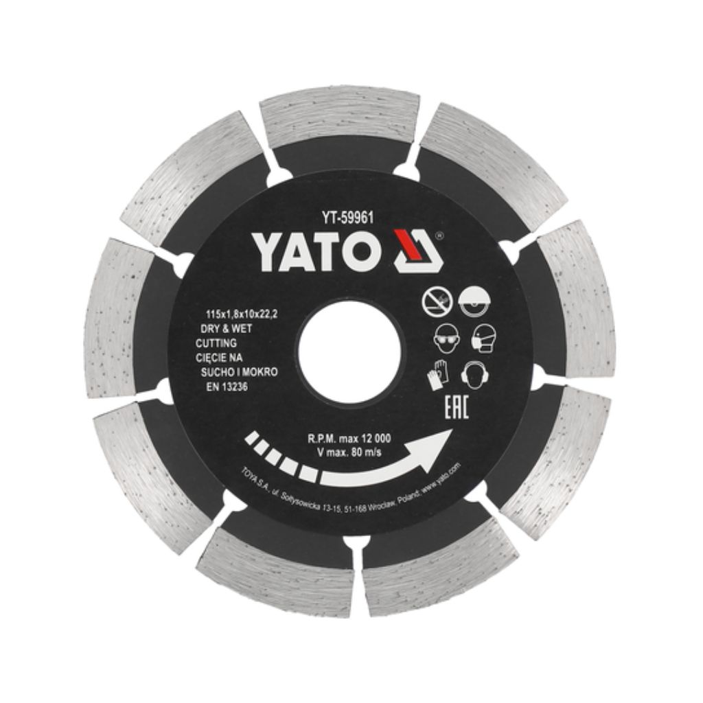 Disco para corte segmentado  4 1/2