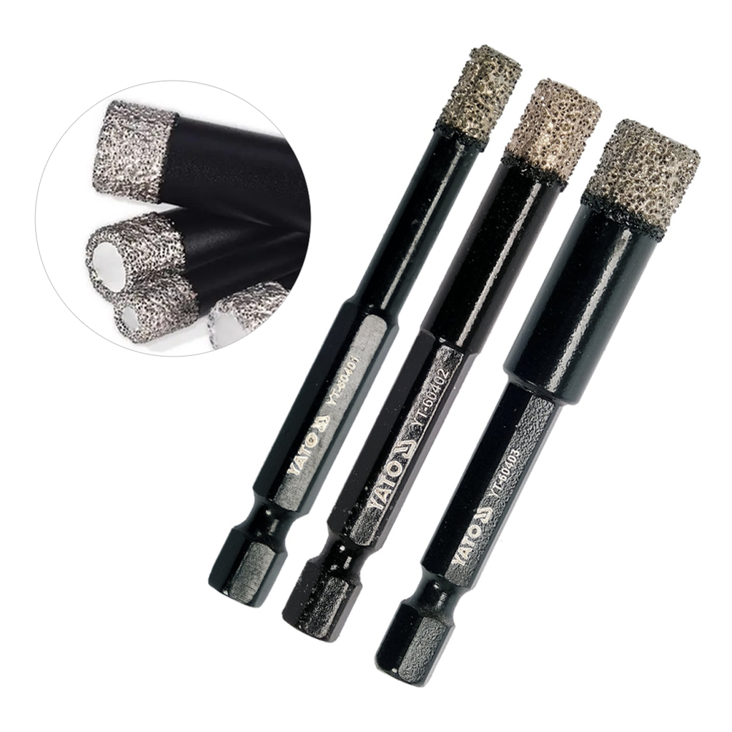 Broca diamante para perforar azulejos 6 8 10 mm 