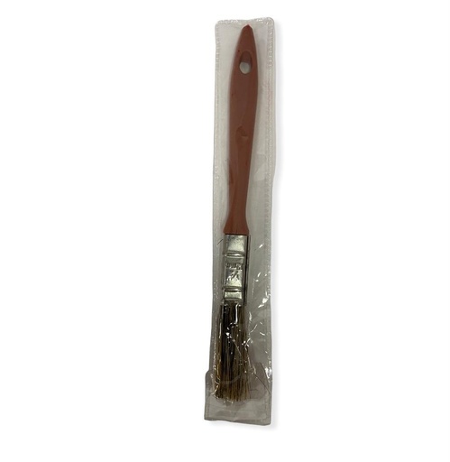 Brocha profesional mango plastico cafe 1/2" 