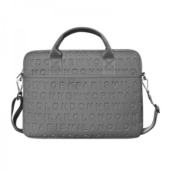 Bolso para laptop cosmo slim gris de 13.3"