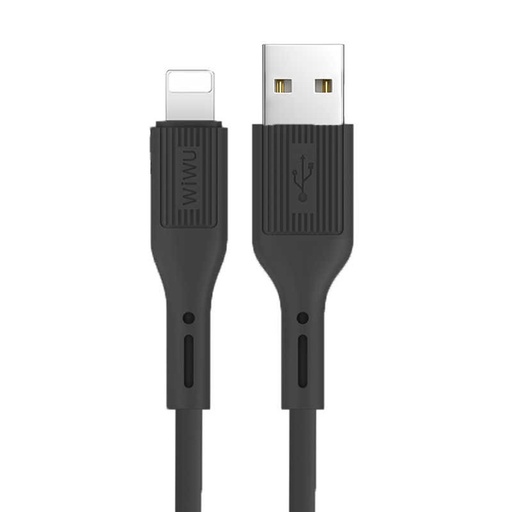 [Wi-516070] CABLE USB PARA IPHONE CARGA RAPIDA DE 1.2M