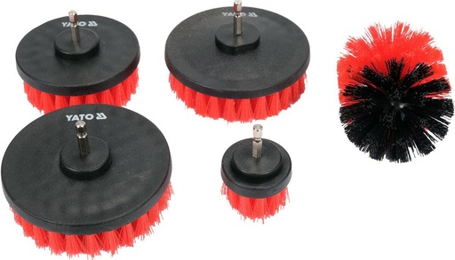 Cepillo cerdas plasticas 5 pzs 