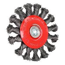 Cepillo para barreno alambre trenzado 3"