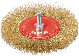 Cepillo para barreno circular latonado 4 