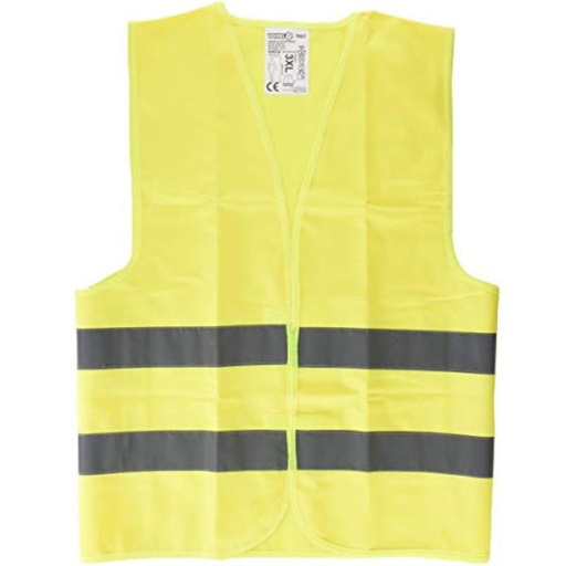 Chaleco reflectivo amarillo XXL