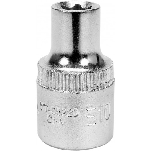 Copa torx e10 raiz 1/2 