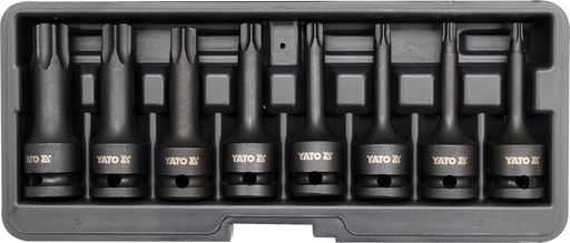 Copas de impacto punta torx 8 pzs 1/2 