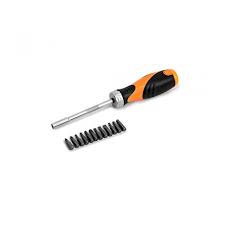 Desarmador con puntas intercambiables 13 pzs 