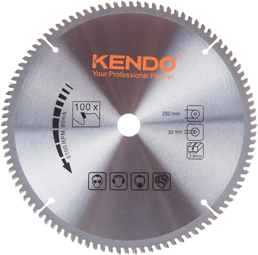 Disco corte de aluminio 10" x 250t x 30  