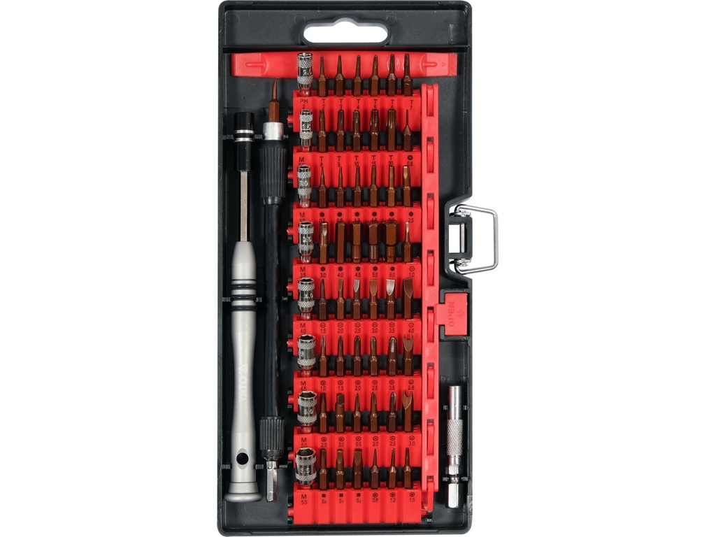 Desarmador para reparar celulares 61 pzs 