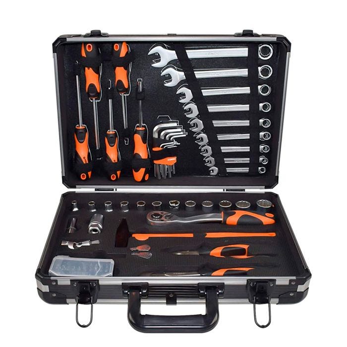 Maletin de herramientas 76pzs  90704