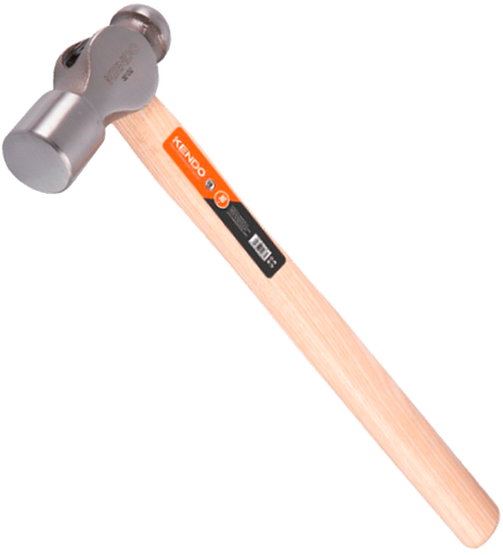 Martillo de bola mango madera 16oz  