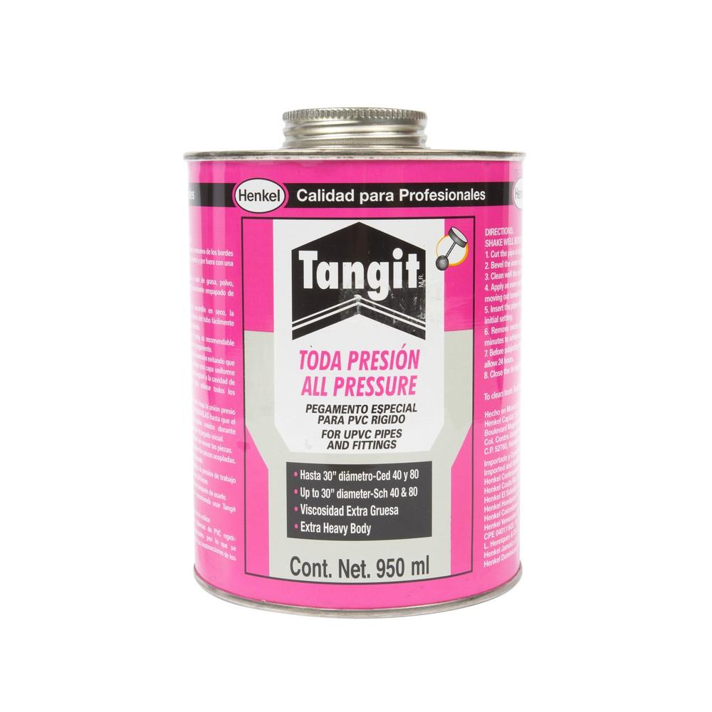PEGAMENTO PVC 1/4 GALON  (950 ML); MARCA: TANGIT