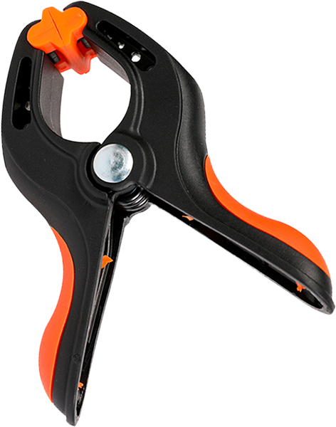 Pinza prensa plastica set 4x6" 