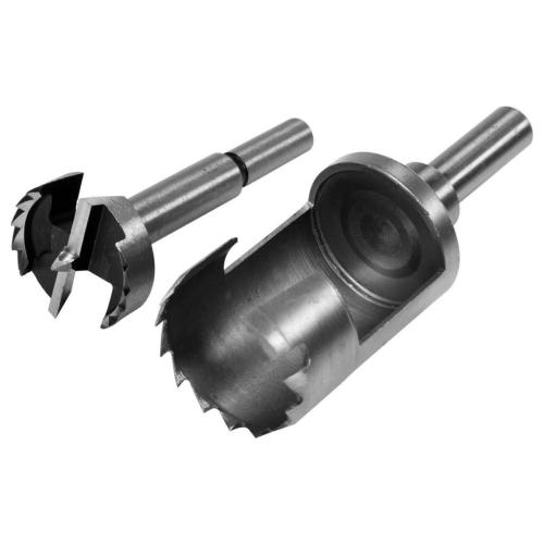 Sacabocado para madera 2 pzs 