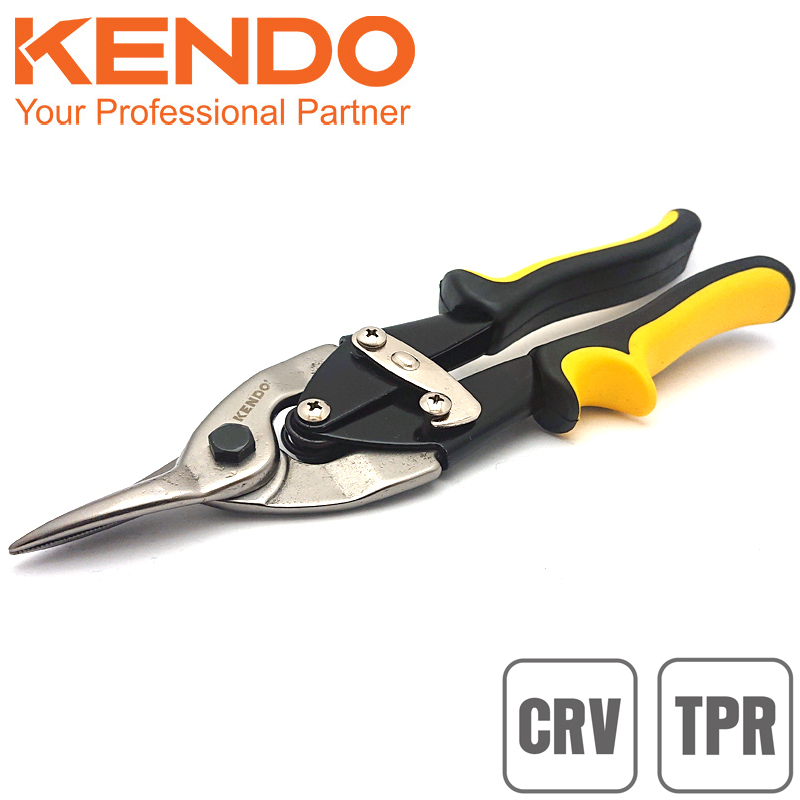 Tijera de aviacion recta industrial 10"  