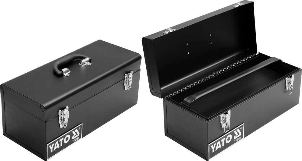 Caja metalica para herramientas 17"x180x180mm 