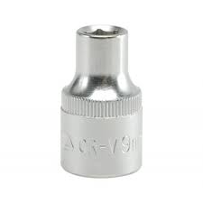Copa hexagonal corta 9mm 1/2" 6pt 