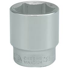 Copa hexagonal raiz 3/4 38mm 