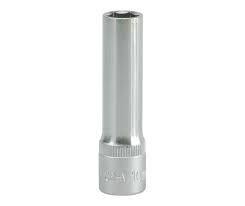 Copa larga hexagonal10mm 3/8" 6 pt crv