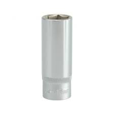 Copa larga hexagonal17mm 3/8" 6 pt crv