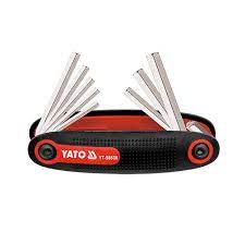 Jgo llaves allen 8 pzs set tipo navaja 1.5mm-8.00mm 