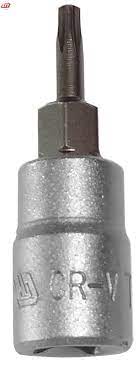 Copa t10 raiz 1/4 " de punta torx 
