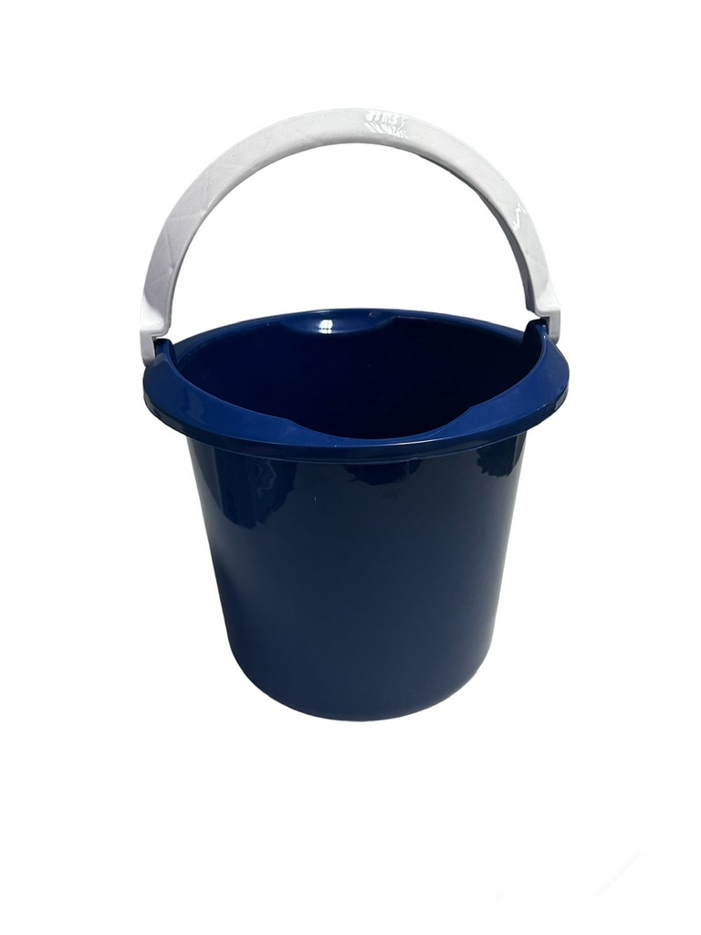 Cubeta plastica de 10 litros azul 