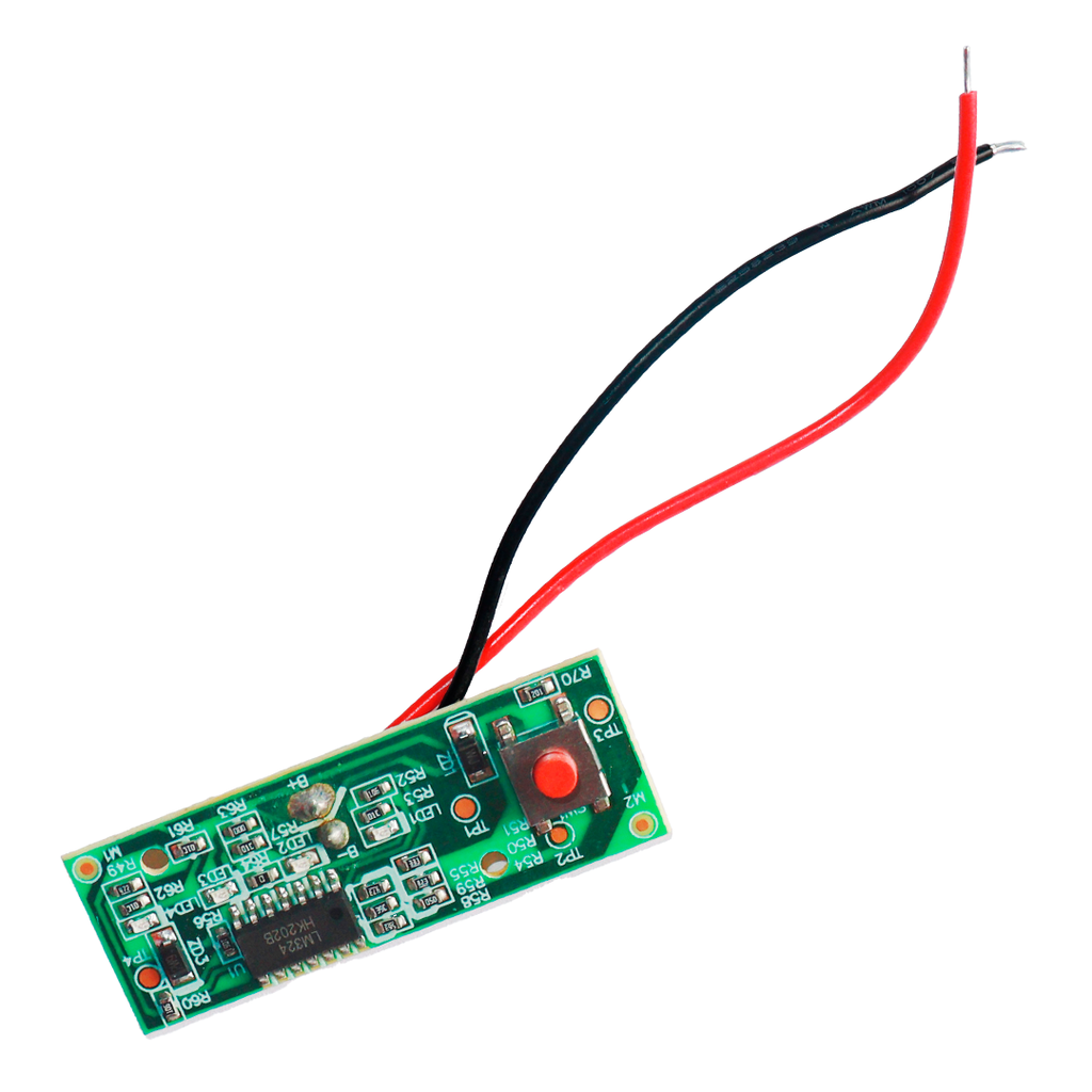 Tarjeta electronica con Led indicador de carga