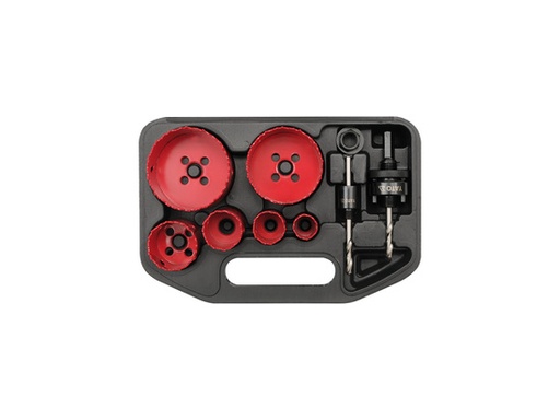 Broca sierra kit 9 pcs 