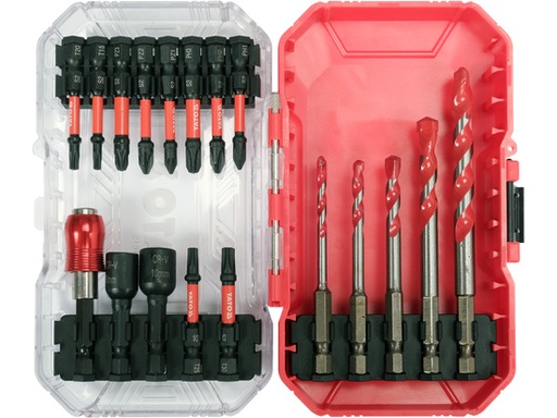 Puntas, Adaptadores y Brocas multifuncion 18 pzs