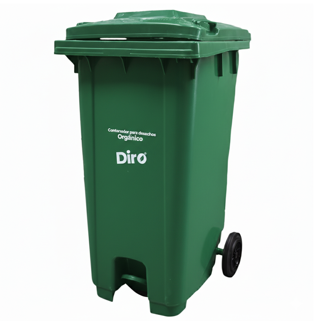 Basurero con pedal 240 lts